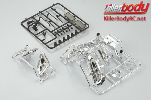 KillerBody - KBD48580 - Pièces de carrosserie - 1/10 Touring / Drift - Scale - Pièces plastique pour Toyota 86