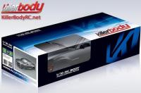 Karosserie - 1/10 Touring / Drift - 190mm - Scale - Fertig lackiert - Box - Camaro 2011 - Gunmetal
