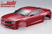 Karosserie - 1/10 Touring / Drift - 190mm  - Fertig lackiert - Box - Camaro 2011 - Iron Oxide Rot