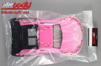 Body - 1/10 Short Course  - Painted - Monster Lady - Flower Pattern - fits Traxxas / HPI / Associated Short Course Trucks