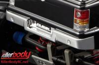 Body Parts - Monster Truck - Scale - Chromed Rear Bumper