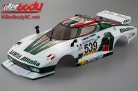 Karosserie - 1/10 Touring / Drift - 195mm  - Fertig lackiert - Box - Lancia Stratos (1977 Giro d'Italia) - Racing