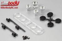 Body Parts - 1/10 Truck - Scale - Accent Light - Black