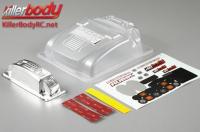 Body Parts - Monster Truck - Scale - Modified Hood & Front Fender / Bumper Set