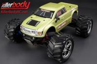 Body Parts - Monster Truck - Scale - Modified Hood & Front Fender / Bumper Set