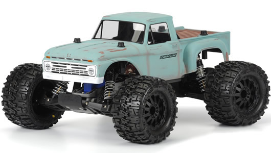 Pro-Line - PRO341200 - Body - 1/10 Truck - Clear - Ford F-100 1966 - Traxxas Stampede