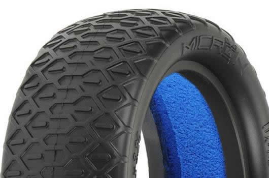 Pro-Line - PRO825117 - Tires - 1/10 Buggy - 4WD Front - 2.2" - Micron MC (Clay) (2 pcs)