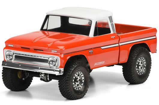 Pro-Line - PRO348300 - Body - 1/10 Crawler - Clear - 1966 Chevrolet C-10 (Cab & Bed) - for 12.3" (313mm) Crawler