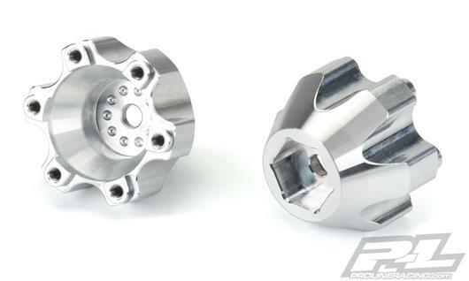 Pro-Line - PRO634600 - Option Part - Aluminum Hex Adapters - 6x30 to 14mm for Pro-Line 6x30 2.8" Wheels