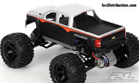 Body - Monster Truck - Clear - Chevy Silverado 2500 HD - for Traxxas Stampede