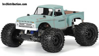 Body - 1/10 Truck - Clear - Ford F-100 1966 - Traxxas Stampede
