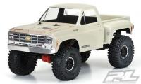 Body - 1/10 Crawler - Clear - Chevy 1978 K-10 (Cab & Bed) for 12.3? (313mm) Wheelbase Crawlers
