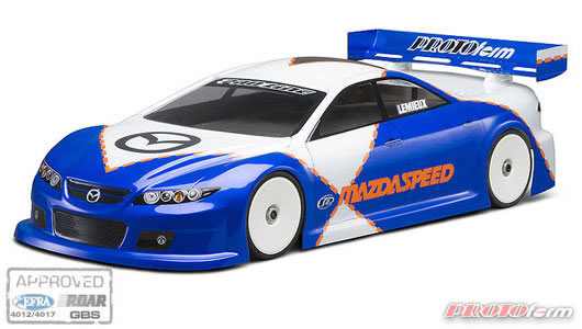 Protoform - PRM148711 - Body - 1/10 Touring - 190mm - Clear - Mazda Speed 6 Lightweight