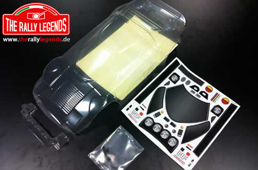 Rally Legends - EZRL2341 - Carrosserie - 1/10 Rally - Scale - Transparente - Lancia Stratos with stickers and accessories