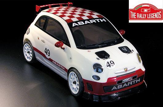 Rally Legends - EZQR500 - Car - 1/10 Electric - 4WD Touring - RTR - Abarth 500 Challenge