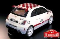 Car - 1/10 Electric - 4WD Touring - ARTR - Abarth 500 Challenge - defect packaging box