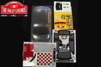 Car - 1/10 Electric - 4WD Touring - ARTR - Abarth 500 Challenge - defect packaging box