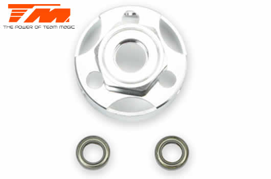 Team Magic - TM502284 - Spare Part - G4JS/JR/D - Duro 2 Speed Housing and Nut (with bearing) (use with Duro gears and shoe)