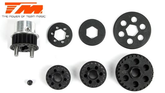 Team Magic - TM502312 - Spare Part - G4 - Pulley Set (with 502259)