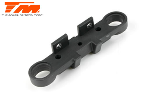 Team Magic - TM560281 - Spare Part - M8JS/JR - Composite Rear Rear Lower Hinge Pin Plate (2.5° and 3.5° Toe)