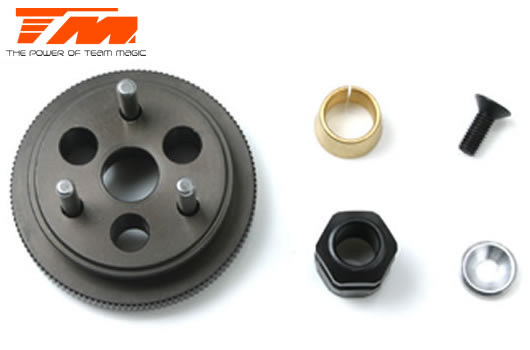 Team Magic - TM561352 - Spare Part - B8RS - Clutch Flywheel, Collet and Clutch Nut