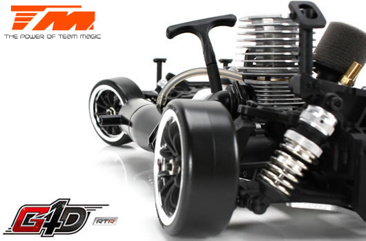 Car - 1/10 Nitro - 4WD Drift - RTR - Pull Start - Team Magic G4D CMR
