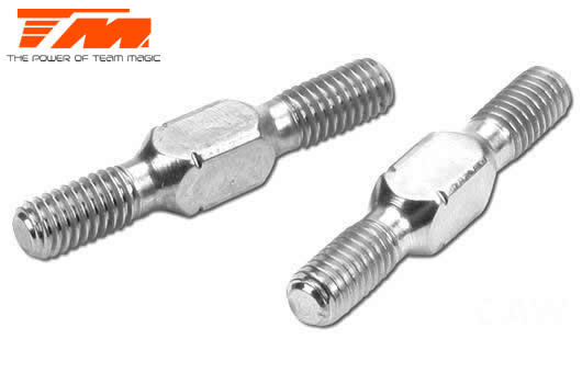 Team Magic - TM116132AS - Adjustable Rod - Aluminium - 3.5mm Wrench - 3x 20mm (2 pcs)