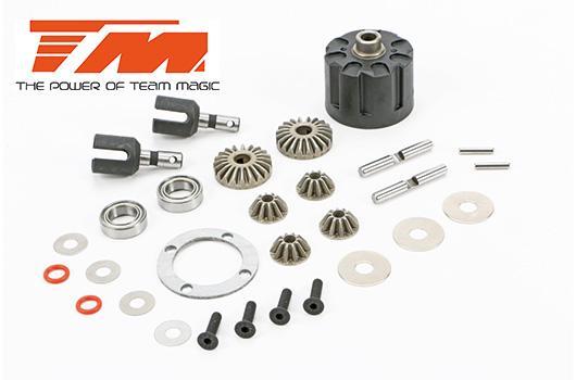Team Magic - TM510101 - Spare Part - E5 - Complete Differential Kit (F/R)