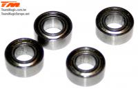 Ball Bearings - metric -  5x10x4mm (4 pcs)