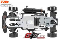 Car - 1/10 Nitro - 4WD Touring - RTR - Pull Start - 2-Speed - Team Magic G4D TC SLS