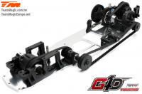 Car - 1/10 Nitro - 4WD Touring - RTR - Pull Start - 2-Speed - Team Magic G4D TC SLS