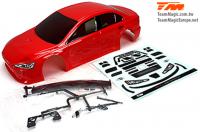 Body - 1/10 Touring / Drift - 190mm - Painted - no holes - EVX Red