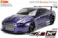 Auto - 1/10 Electrique - 4WD Drift - RTR - Brushless - Team Magic E4D-MF - R35