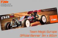 Banderole - Team Magic - B8ER - 300 x 80cm