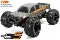Auto - 1/10 Monster Truck Electrique - 4WD - RTR - Brushless  - Team Magic E5 - Carrosserie Silver