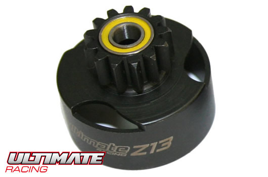 Clutch Bell - 1/8 - Ventilated - with Ball Bearings - 13T