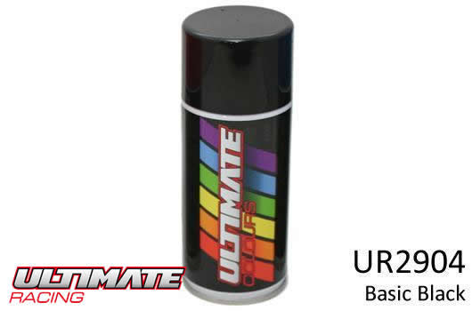Ultimate Racing - UR2904 - Lexan Paint - Ultimate Colours - Basic Black