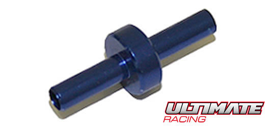 Ultimate Racing - UR1112-BL - Fuel tubing connector - blue (1 pc)