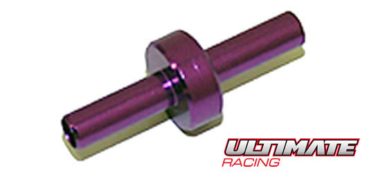 Ultimate Racing - UR1112-P - Fuel tubing connector - purple (1 pc)