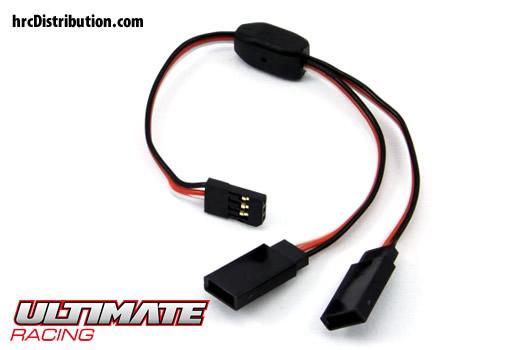 Ultimate Racing - UR46211 - Cable - Y - Futaba type - 15cm