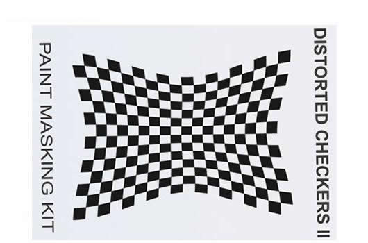 XXX Main - XM006L - Paint Mask - Distorted Checkers II