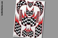 Stickers - Racing Checkers