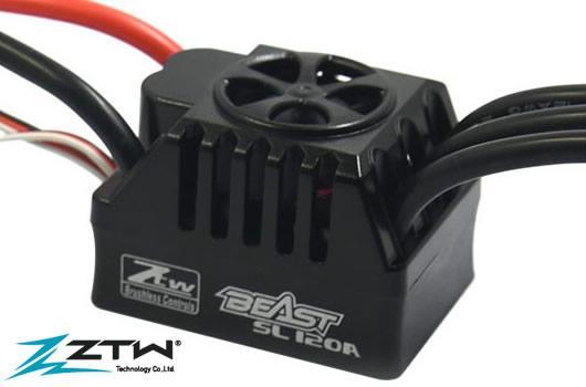 ZTW by HRC Racing - ZTW4112021 - Electronic Speed Controller - Brushless - 1/10 - 2~4S - Beast SL SCT - 120A / 760A - XT90
