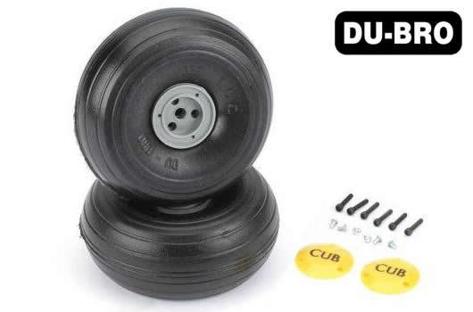 DU-BRO - DUB558TLC - Aircraft Part - Wheels - 1/3 Scale - Tred Light J3 (1 pair)