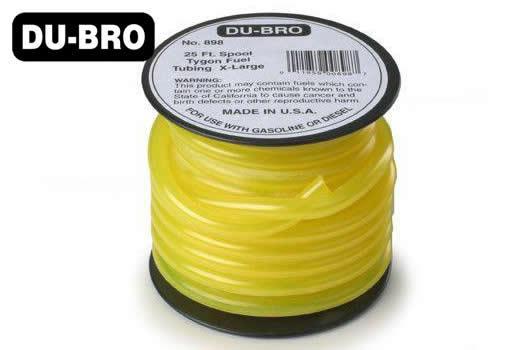 DU-BRO - DUB506 - Benzinschlauch (kein Nitro) - Tygon - 6.4 x 3mm - 9m (30 ft) - Gelb