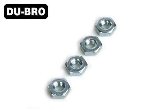 DU-BRO - DUB564 - Aircrafts Parts & Accessories - 10-32 Steel Hex Nuts (4 pcs per package)