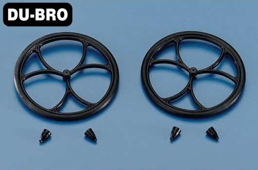 DU-BRO - DUB150ML - Aircraft Part - Wheels - 38mm (1-1/2") - Micro Lite (1 pair)