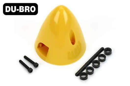 DU-BRO - DUB263 - Aircraft Part - Spinner - 38mm (1-1/2") - Yellow (1 pc)