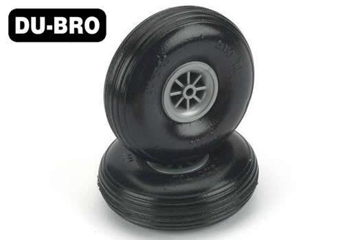 DU-BRO - DUB200TL - Aircraft Part - Wheels - 51mm (2") - Thread Lite (1 pair)