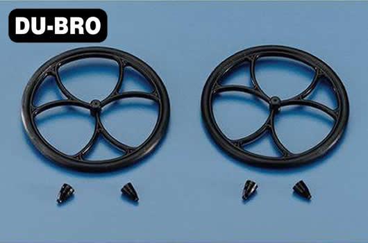 DU-BRO - DUB200ML - Aircraft Part - Wheels - 51mm (2") - Micro Lite (1 pair)